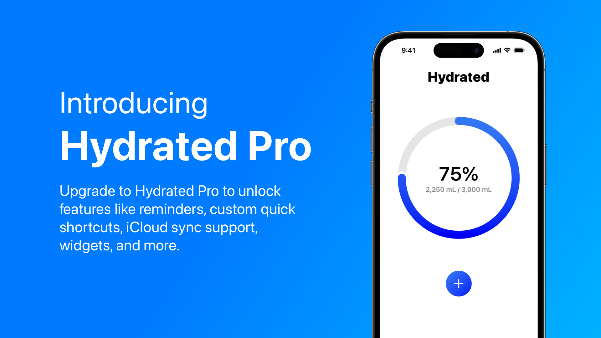 Introducing Hydrated Pro | Indie App Catalog